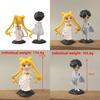 Usagi And Tsukino Chiba Mamoru Pvc Model Figures For Fans Gift