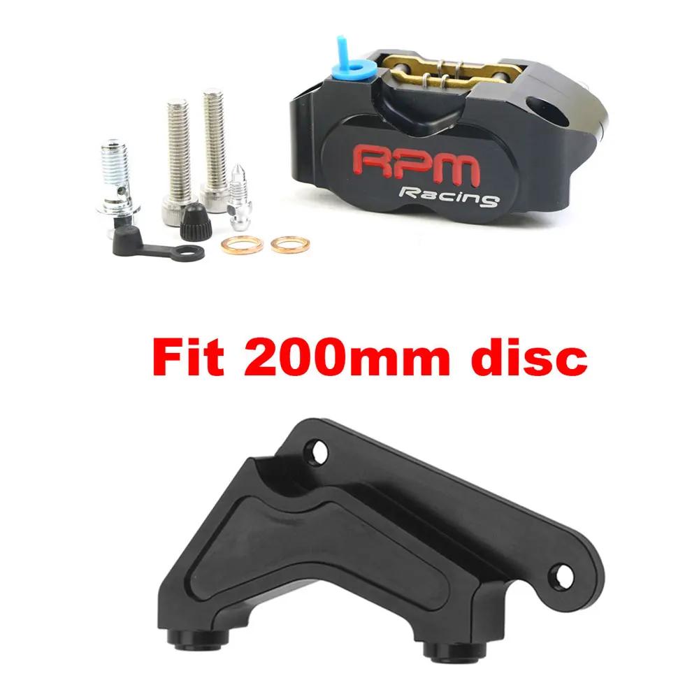 RPM Motorcycle Brake Caliper 82mm Disc Rotor For Yamaha Scooter Aerox JOG BWS NMAX XMAX Rsz WISP Force Dirt Pit Bike GROM DIO