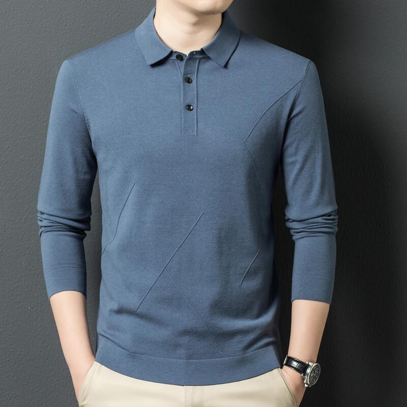 Yiliteng Men's Long Sleeve Knit Pullover Sweater