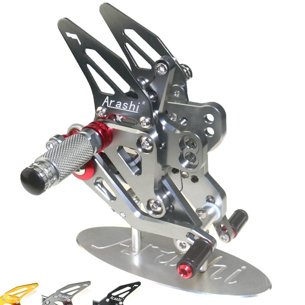 Compatible Footpegs for Honda CBR650R, CB650R, CBR650F, CB650F (Modified, Raised)