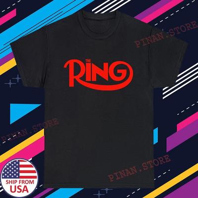 The Ring Magazine Pugilato Uomo Nero Taglia S-5XL