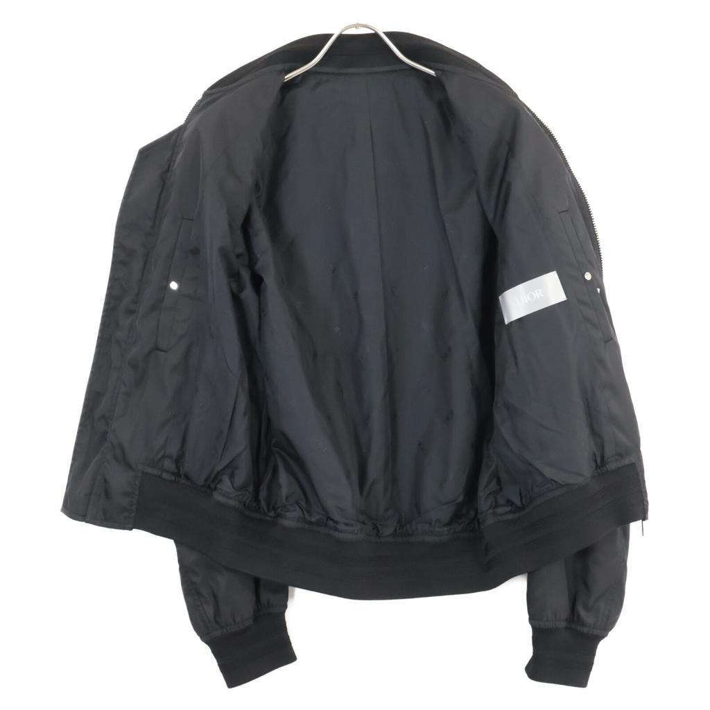 DIOR Excellent condition, genuine Japanese made 943C439A4732 Saddle Pocket Bomber Jacket 48 blackUsed