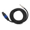 14 Inch Male Speaker Cable Professional Plug and Play Speaker Extension Cable for Stage Monitors