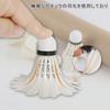 KALOLINNA Badminton Set of 12 High Stability Durable Stable Lightweight Long Lasting For Indoor Outdoor Games Practice White
