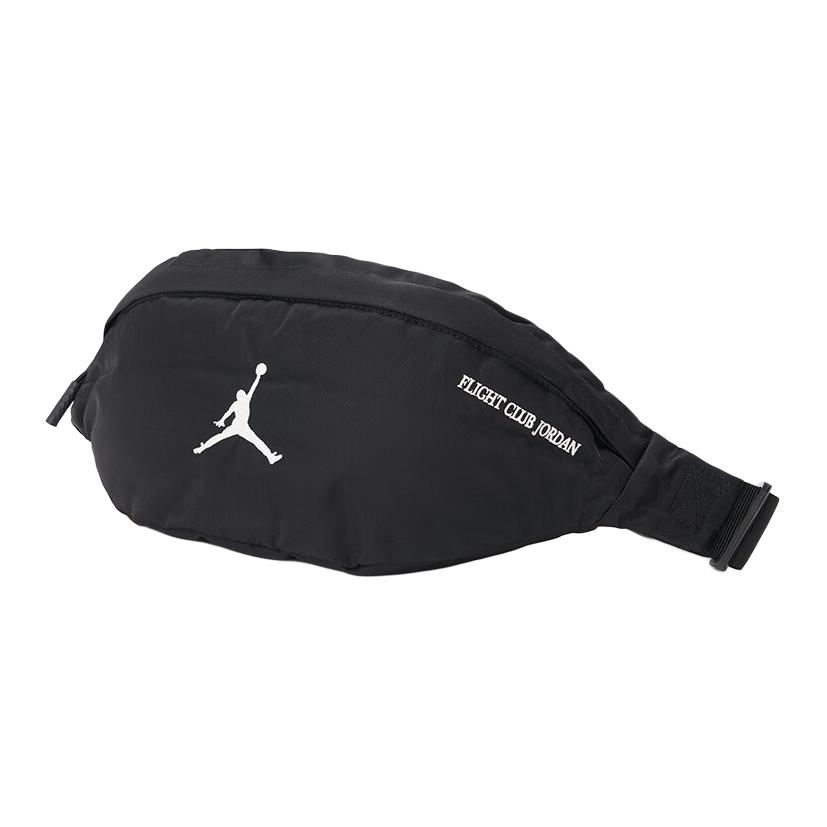 New Jordan Polyamide One Shoulder Crossbody Fanny Pack Unisex Black JD2533014AD-002