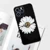 Schöne gelbe Sonnenblumenhülle für iPhone 17 Pro Max 14 13 12 11 15 16 Pro Max mini 16 Plus 16e 17 Air Handyhülle