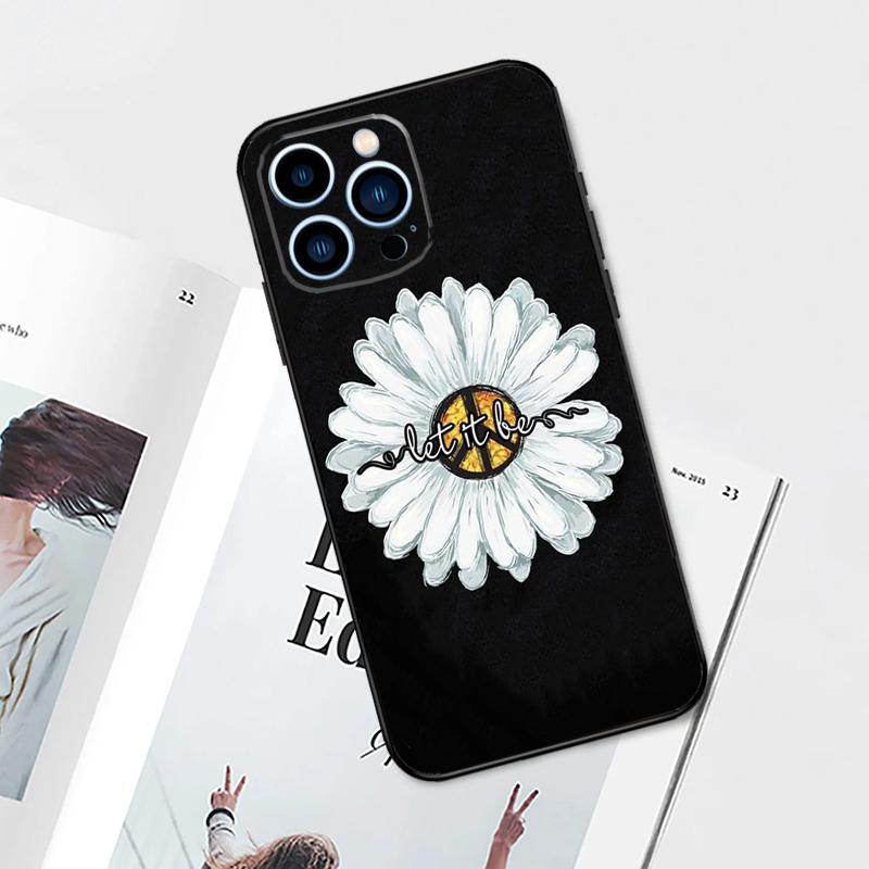Schöne gelbe Sonnenblumenhülle für iPhone 17 Pro Max 14 13 12 11 15 16 Pro Max mini 16 Plus 16e 17 Air Handyhülle