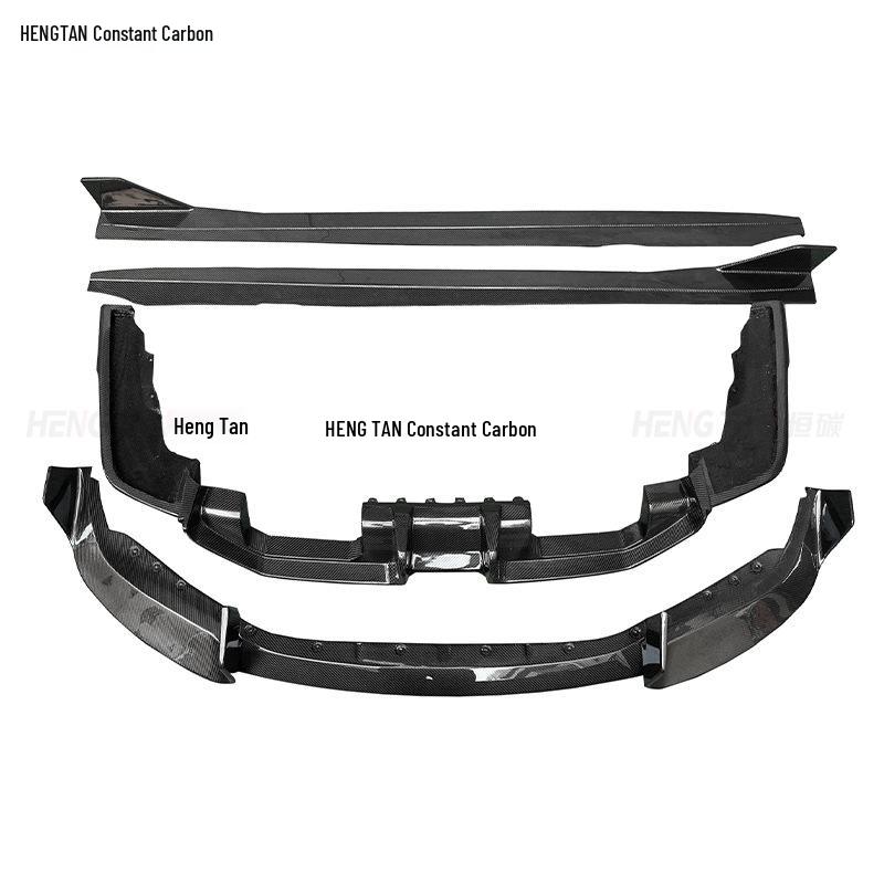 Carbon Fiber Body Kit for BMW M2 G87 (2023+): AD Style Front Lip, Rear Lip, Side Skirts.