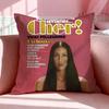 Singer C-Cher Cushion Cover Breathable Linen Pillowcase Summer Odorless Eco-Friendly Invisible Zipper Washable