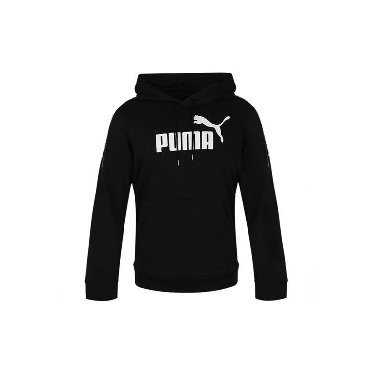 PUMA Classics T14 Track Pant Hooded Fleece Black Men s 580438-01 S