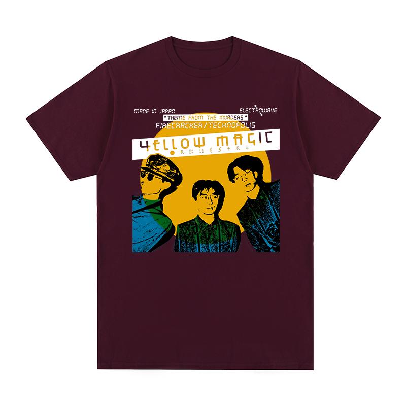 Yellow Magic Orchestra YMO Vintage Tshirt Ryuichi Sakamoto Classic Cotton Unisex T Shirt New TEE TSHIRT Women S Tops