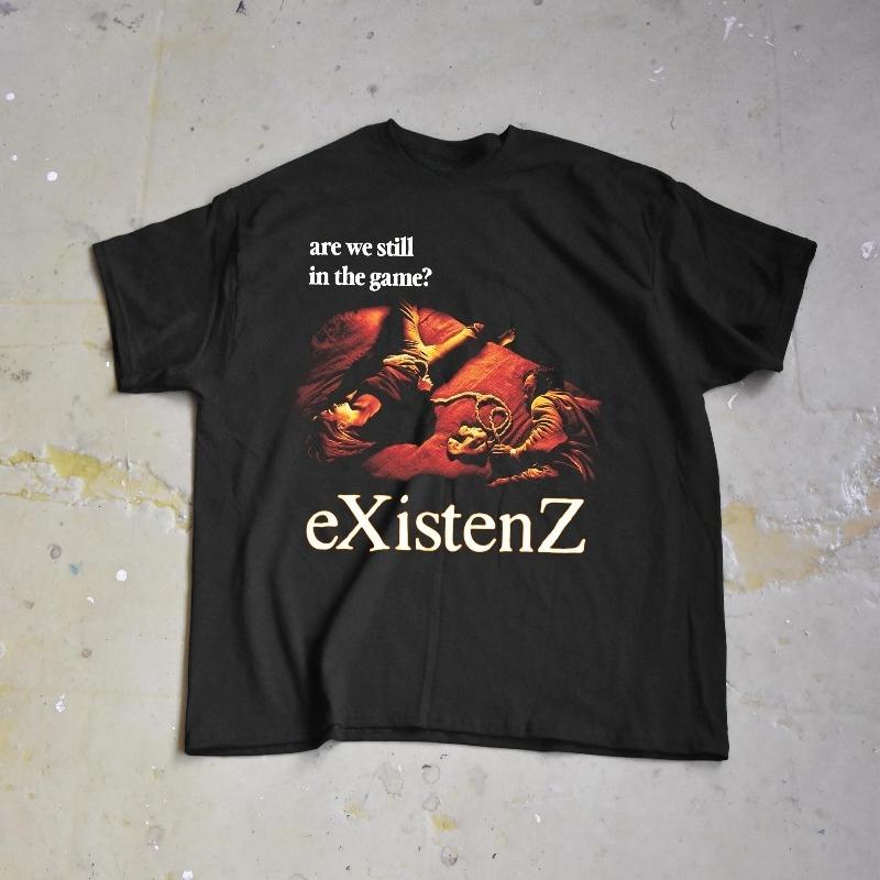 eXistenZ TShirt David Cronenberg Cult Film Tee Summer unisex Loose and Breathable cotton Tshirt Top S