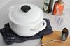 Nodahoro Enamel Casserole, 21cm, GasIH Compatible, Double-Handled Pot with Excellent Heat Retention, Made In Japan, Luke LK-21T