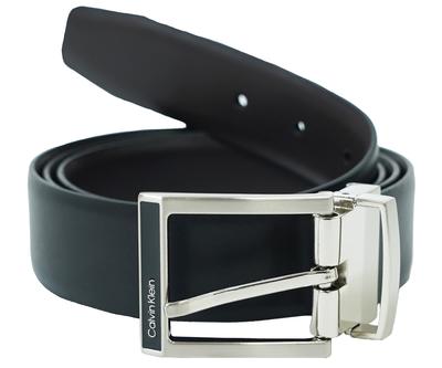 F Black Leather Belt Reversible Suit Business Leather Genuine Leather Men's 628659-010-001 [Item]