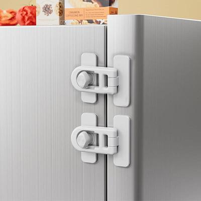 1pc Children Security Protector Lock Home Refrigerator Oven Door Lock Safety Fridge Safety Locks Rotation Without Drilling