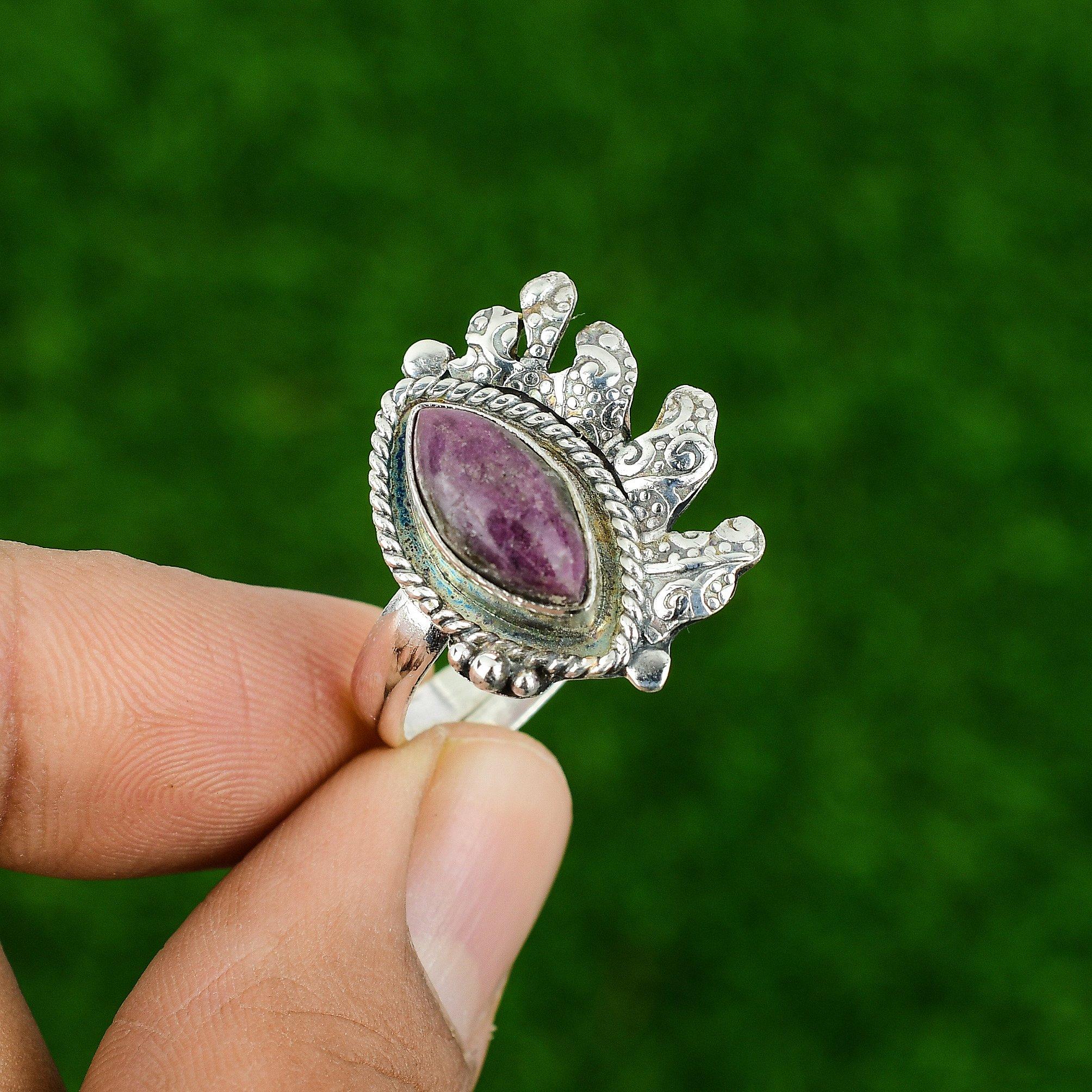 

Натуральный рубин цоизит драгоценный камень серебро 925 пробы кольцо с несколькими камнями регулируемое для женщин Adjustable