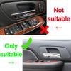 4PCS Carbon Fiber Door Latch Handle Bowl Covers For Suburban Tahoe 2007-2013