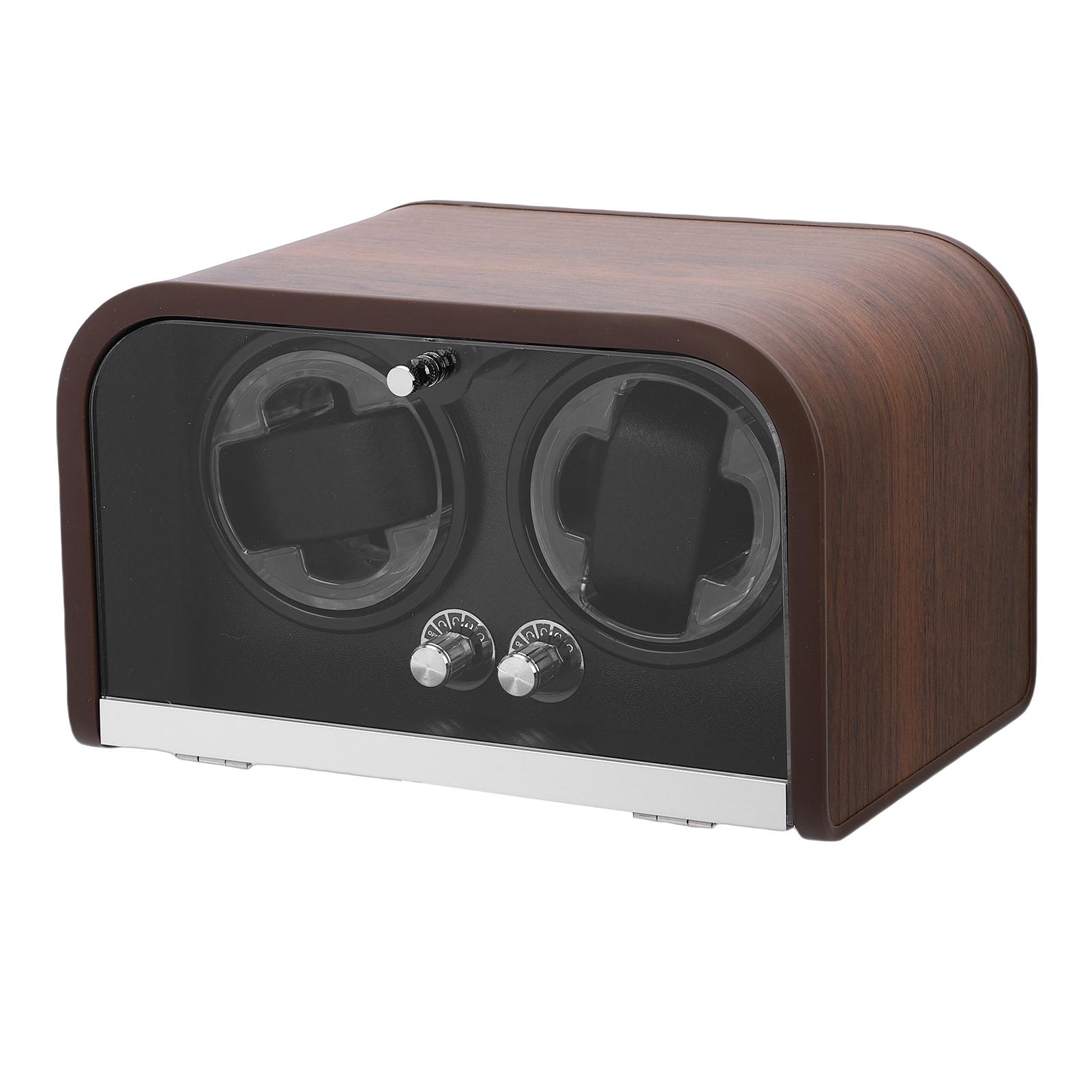 

Заводное устройство для механических автоматических часов, бесшумное (10 дБ), шейкер для часов со светодиодной подсветкой, двойные ручки управления