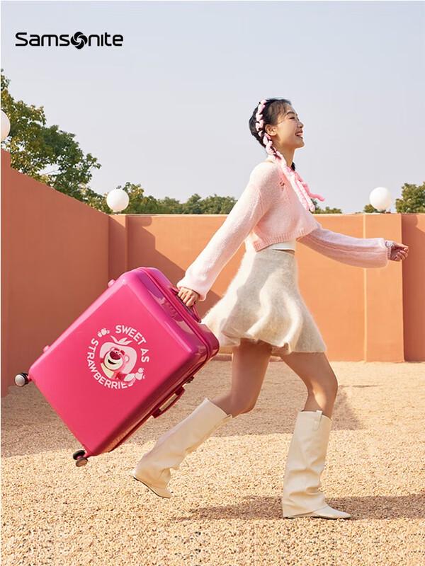 Samsonite Disney Strawberry Bear 25-inch Suitcase
