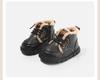 Baby Boys Velvet Martin Boots: Winter Short Boots for Kids, Versatile Baby Walker Shoes Suitable for Boys and Girls.