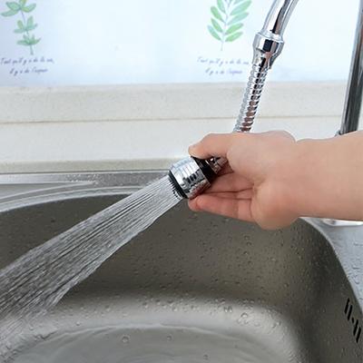 Kitchen Gadgets 2 Modes 360 Rotatable Bubbler High Pressure Faucet Extender Water Saving Bathroom Kitchen Accessories Supplies
