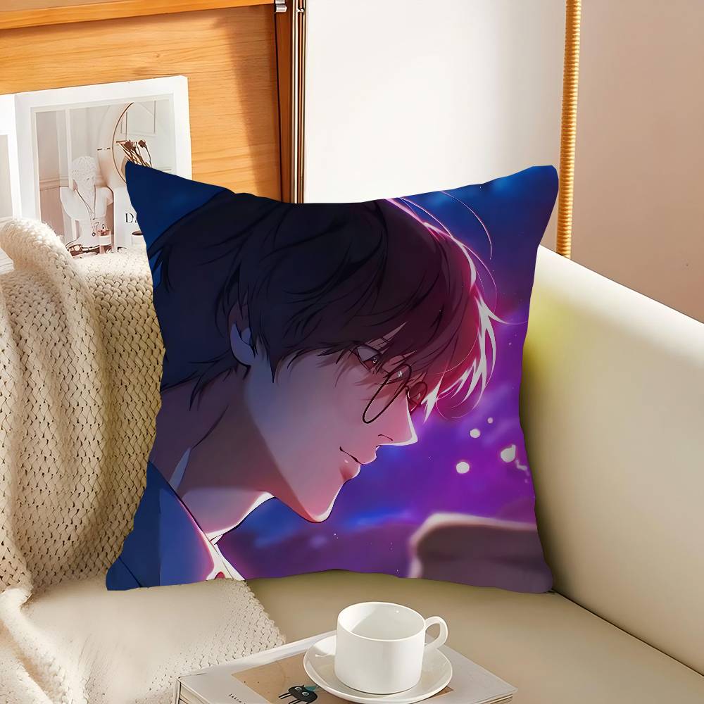 

L-Потерянный в облаках Серия Персонализированное фото Текст Домашние декоративные подушки Бытовые подарки 45x45см 12x12Inch