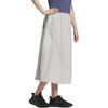 Adidas Volume Skirt Solid Color Loose Casual Long Skirt Women skirts Light-Gray JJ3779