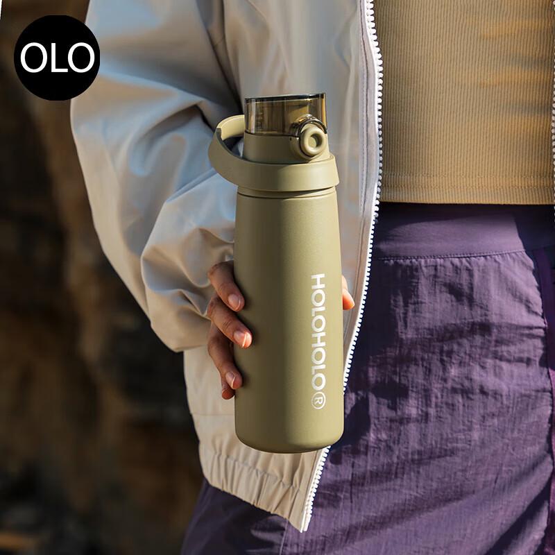 HOLOHOLO Portable Insulated Sports Bottle