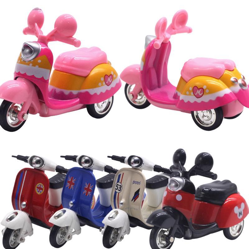 Alloy Lady Motorcycle Sheep Model Display Box 143 Scale, Powerful Return Function, Multi-functional, 107*4cm