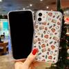 Herbstdekoration Herbst-Ästhetik Klare Handyhülle für iPhone 17 16 11 15 14 13 12 Pro Max XR XS 7 8 Plus 16 Transparente Bumper-Abdeckung