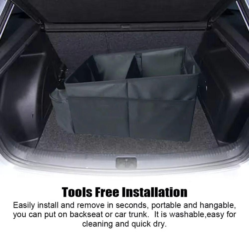 Save Space Car Trunk Organizer Large Capacity Sundries Storage Box Interior Finishing