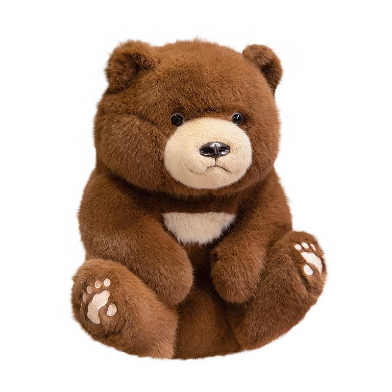 New Yaya Bear Doll Teddy Bear Plush Toy Bear Doll Children's Soothing Doll Birthday Gift