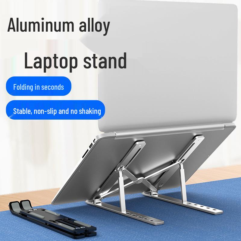 N3 Aluminum Alloy Laptop & Tablet Riser Stand with Heat Dissipation