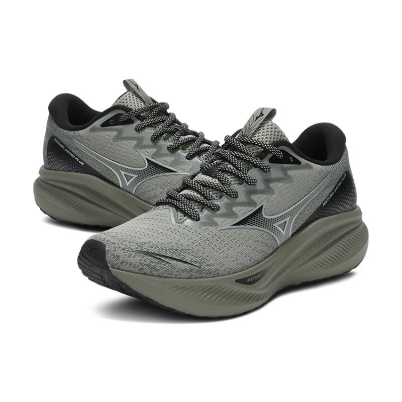 Mizuno ASTRO PLUS Running Shoes Unisex Low top Dark Gray Sneakers D1GH240102