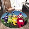 Teletubbies,Character Chair Mat Round Rug Office Carpet, Non Slip, Suitable for Living Rooms, Bedrooms Decor.1205212a