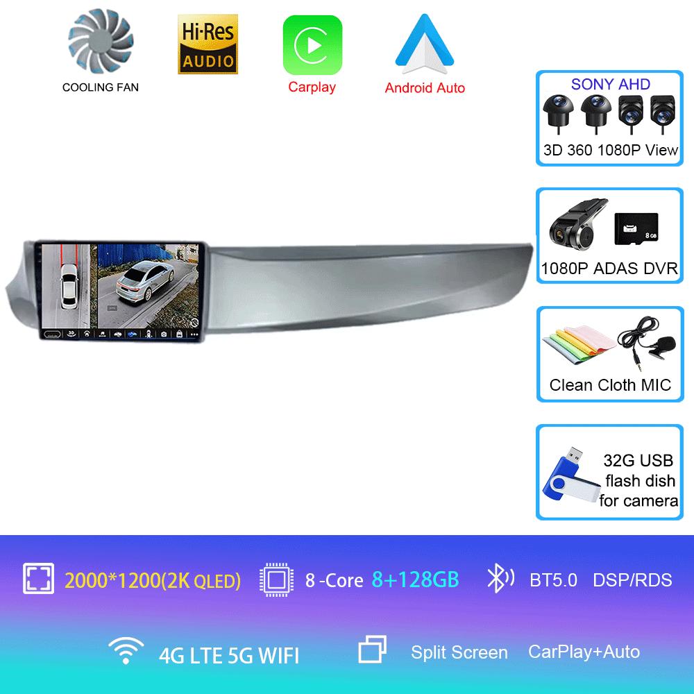 Android14 Car For Alfa Romeo Giulietta 2010 - 2014 Auto Radio Stereo Multimedia Player GPS Navigation Carplay QLED BT No 2din