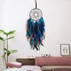Indian Feather Wind Chime Hanging Ornament Dream Chaser Handmade Dream Catcher Room Bedroom Pendant Creative Crafts