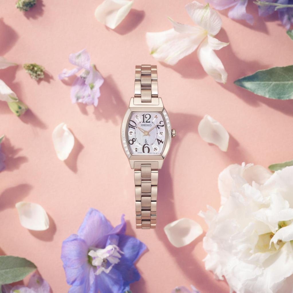 Seiko Watch Lucia Happy Collection SSWA016 Silky Pink Watch Women's