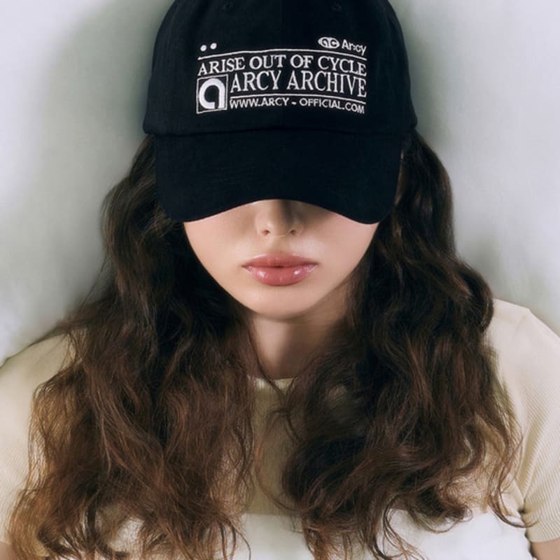 

Ar:cy ARCHIVE BALL CAP [BLACK] Free