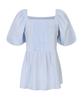 Vanake Puff Short Sleeve Blouse_Vb46Blm307Z