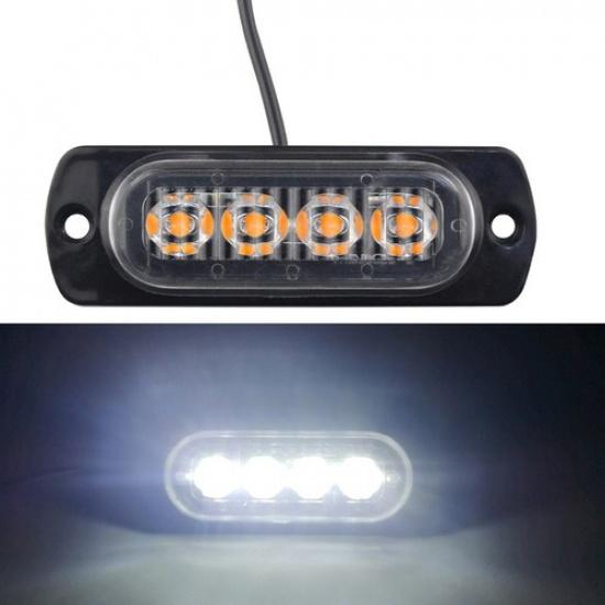 Direct Replacement 4 LED Light for Trucks and Trailers No Tools Needed