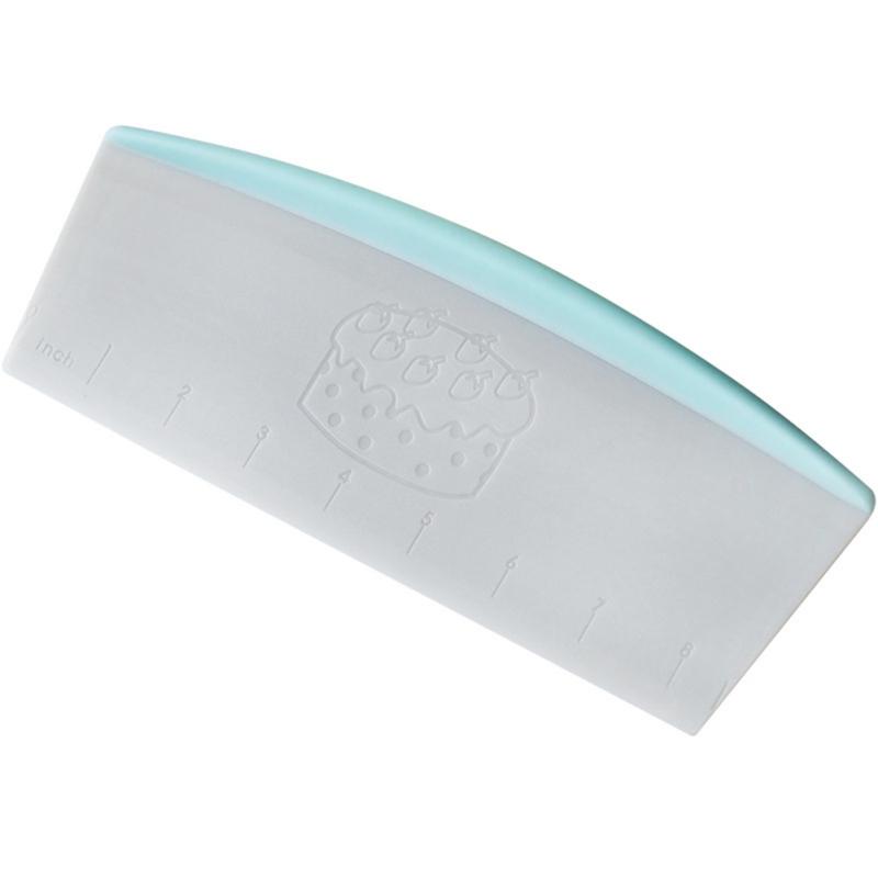 1Pcs  Pizza Dough Cutter With Scale Pastry Scraper Dough Knife Extra Large Bench Scraper Pastry Tools With Non-slip Handle