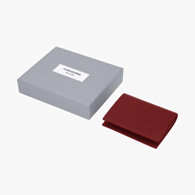 Thom Browne Pebble Grain Stripe Tab Card Wallet Maw021l 00198 614