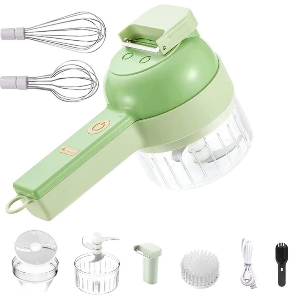 Multifunctional Food and Baby Food Processor for Home Kitchen - Vegetable Cutter for Meal Prep and Purees