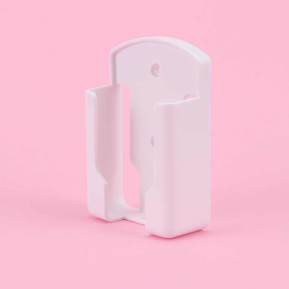 Bracket Base Organizer Case ABS Plastic Shelf Storage Box Remote Control Hanger Rack Holder