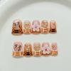 3D Carved Duckbill Shaped False Nails: Handmade Fashion for Sweet, Cool, Spicy Style