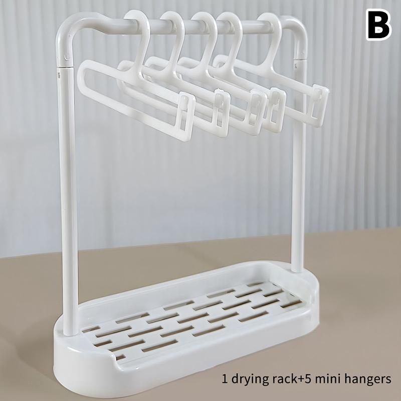 Portable Multifunctional Organizer Drying Rack Dollhouse Hangers Beauty Sponges Cosmetics Powder Puff Storage