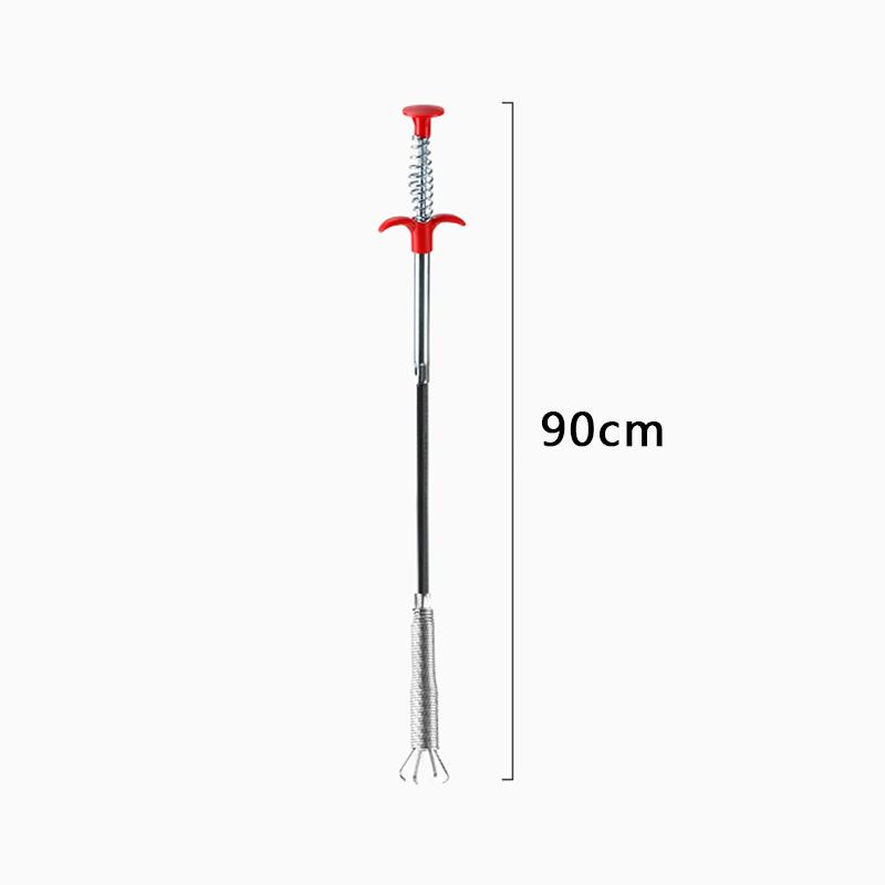 Spring Pipe Dredging Toolunclog Drain Cleaning Products for Home Plumbing Snake Sewer Cleaning Hook Pipeline Blockage Cleaning