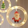 USB Powered Christmas Star Light String Flexibily Cartoon Christmas Tree Lamp Dimmable Hangable LED String Lights Birthday Party