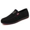 Men's Soft-soled Non-slip Low-top Wear-resistant Cloth Shoes Breathable Round Head Casual Canvas Shoes